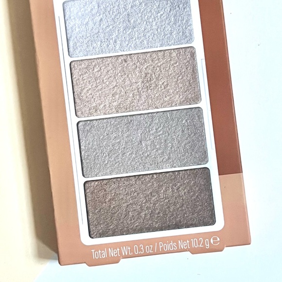 🏷️POP! Beauty “prismatic” blush highlighter metallic set of 4 blush palette set - Picture 7 of 13